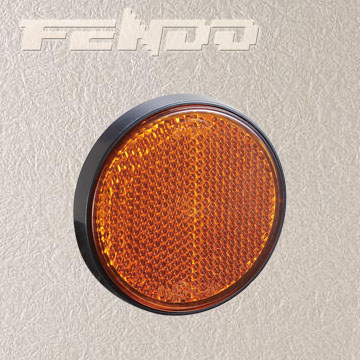E4 Amber Rectangle Truck Trailer Safety Reflectors