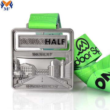 2019 half race terrain finisher medals