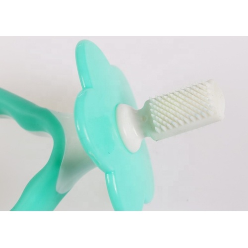 Escova de dentes de silicone para crianças fofas