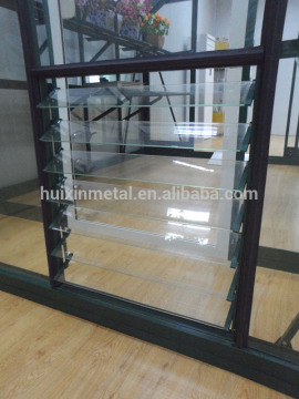 New style greenhouse aluminum glass louvre windows
