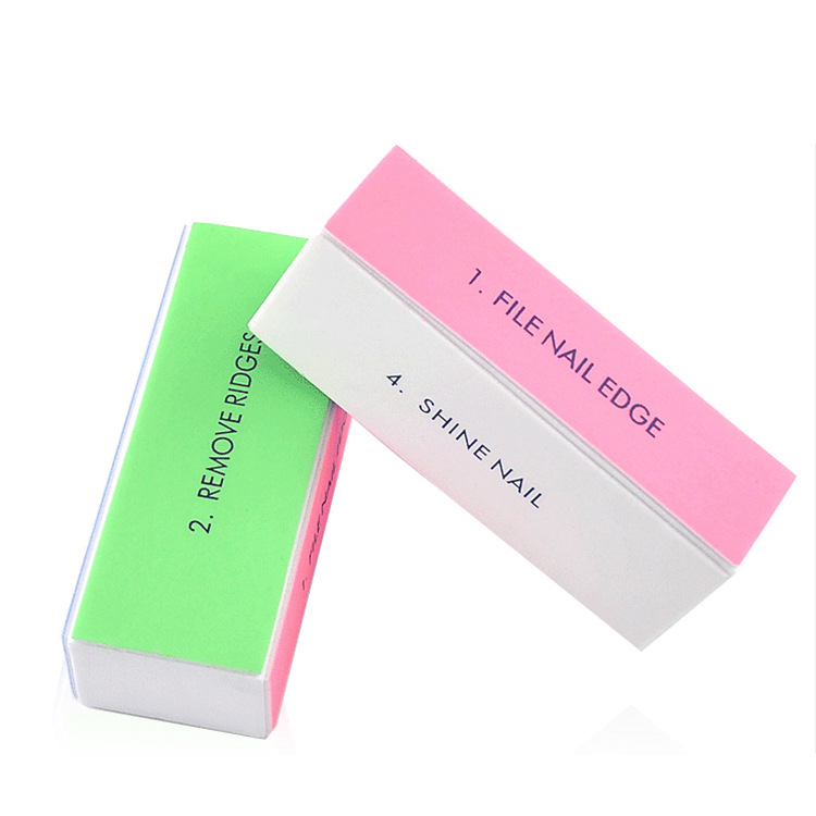 Beauty disposable wholesale Nail buffer block nail file and buffer