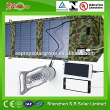High efficiency 80w solar laptop charger, portable solar panel charger