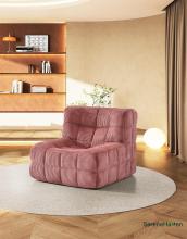 Waffle Pattern Compression Sofa for Small Spaces