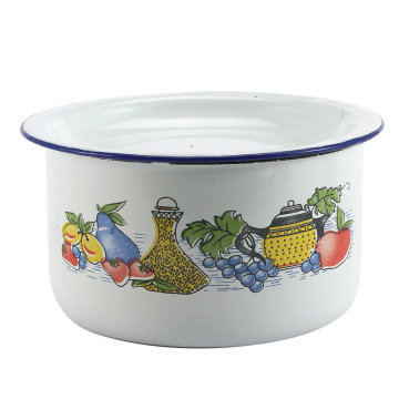 Enamel Storage Bowl Good Quality Hot Selling Enamelware Storage Bowl Set /Food Container 