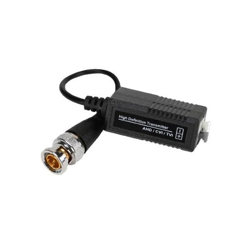 Screwless Passive CCTV Video Balun with Pigtail (VB102PH-3)
