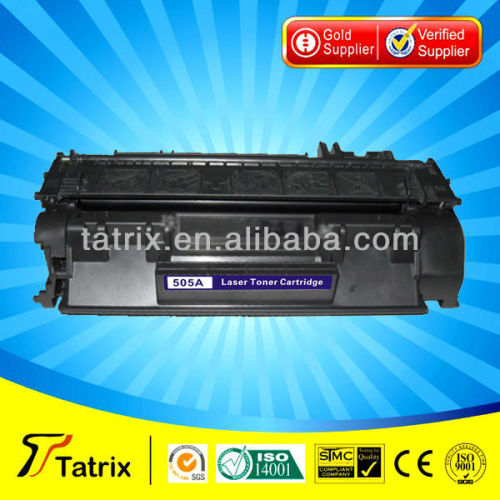 High volume 505 Toner Cartridge for hp CE505A toner cartridge used in for hp P2055 P2035 Laserjet printer