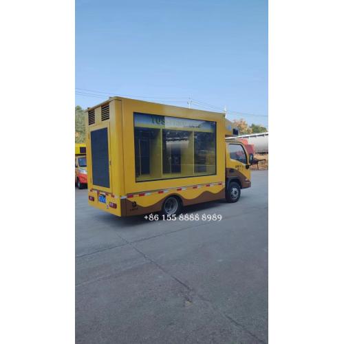 YUEJIN 4x2 Outdoor Full Color Advertising Truck