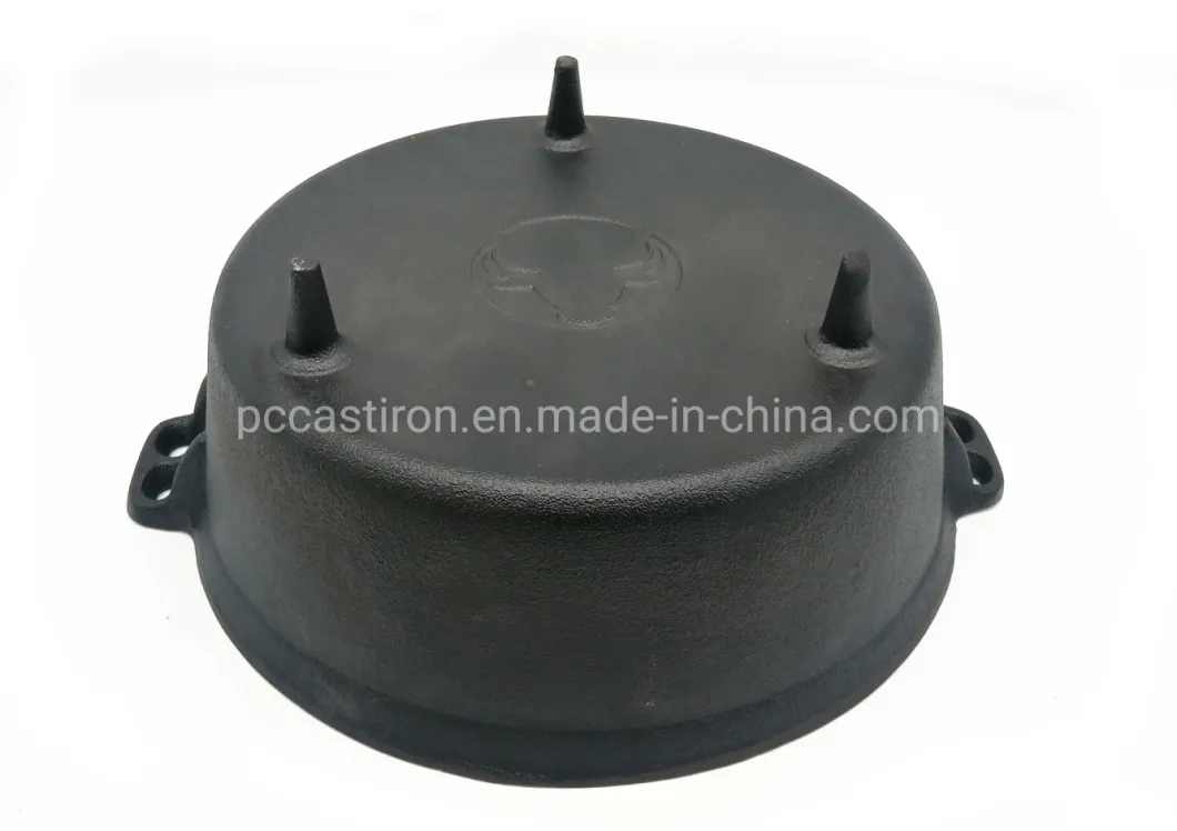 8qt 9qt 12qt 14qt Seasoning Cast Iron Dutch Oven Manufacturer in China