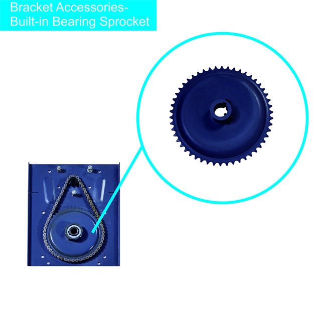 bracket accessory B3 built in bearing sprocket-2