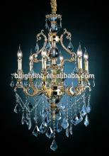 Made in china metal luster with crystal