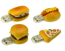customized Fruit and food design USB Flash drives,2-32GB Soft PVC fruit shaped usb flash drive gift