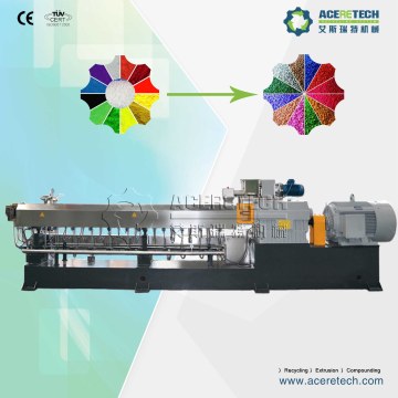 Twin Screw Extruder Color Masterbatch Granulator