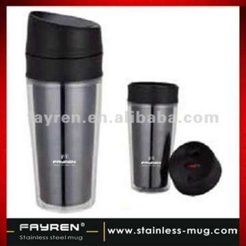 Outer plastic and inner PP Coffee Mug