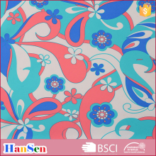 Full-dull nylon spandex printed fabric