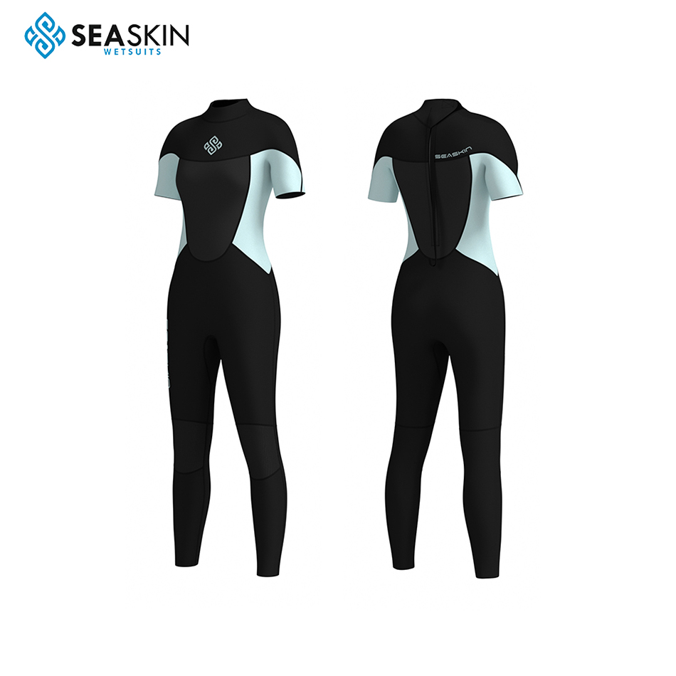 Seaskin Diving Suit Neoprene Back Zip Women&#39;s Wetsuit
