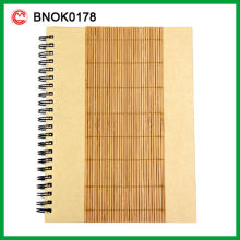 spiral writing bamboo stationery