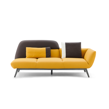 High class home furniture leather sofa for villa