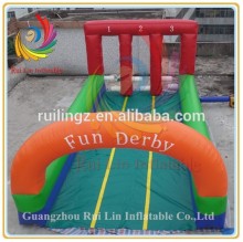 Guangzhou Rui Lin inflatable horse race track made in China supplier