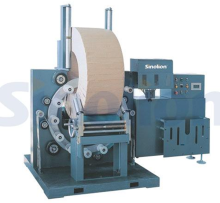 Ring wrapping machine for ring shape products