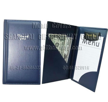 Black bill holder check holders restaurant check folder