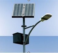 100W Solar Outdoor Light 8 Hrs/Night Lighting