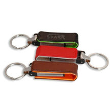 Leather Usb Flash Disk , Write Protected Usb Flash Drive