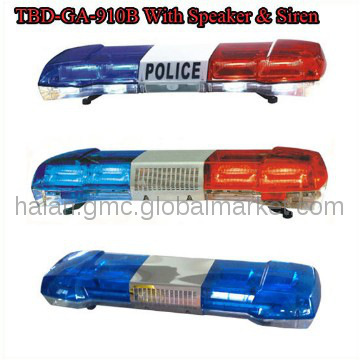 Police strobe xenon lightbar 120cm