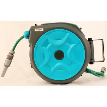 Water garden hose reel cart home plastic high pressure retractable heavy duty commercial