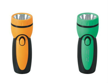 4 led rechargeable plastic flashlight