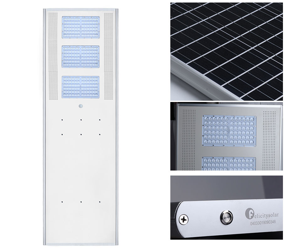 Felicity Solar LED lamp 60W outdoor solar street light for project installation