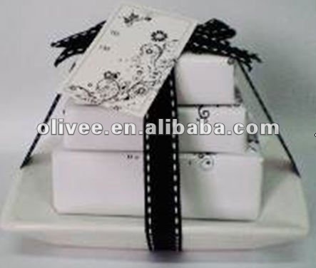 decorative soap sets/ bath soap