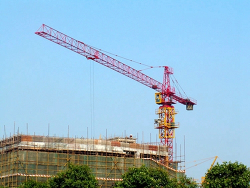 types of tower crane equipment in construction