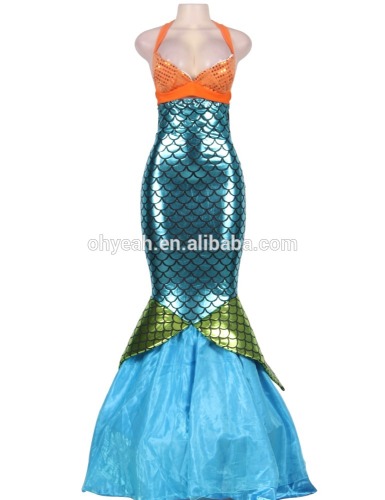 Halloween carnival party adult sexy mermaid costume