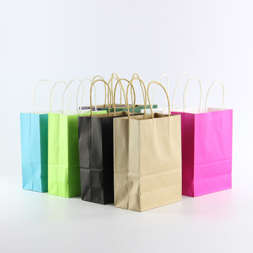 120g Kraft Paper Bag With Twisted String Handle