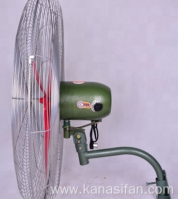 Metal Industrial electric Wall Mounted Blade Fan