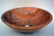 Granite Red Color Bath Sink