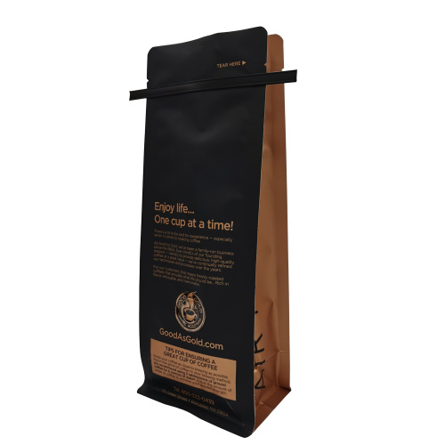 12oz mt matt preto personalizado bolsa de café