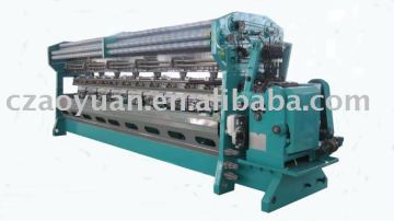 Double bed knitting machine