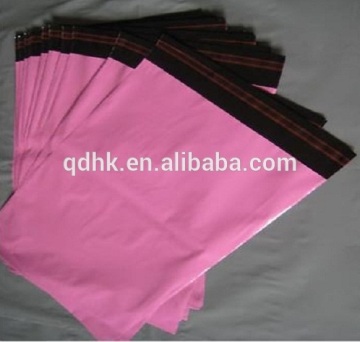 Plastic pink courier bag,courier mail bag