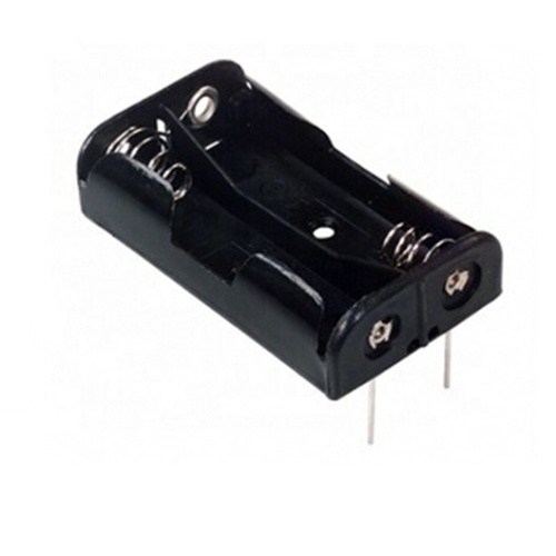 2 AAA Cell Battery Holder with PC pins