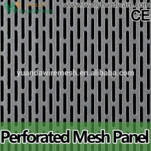 ISO 9001high quality slotted hole perforated metal mesh/micron hole perforated mesh