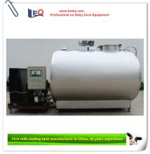 Vertical milk cooling tank