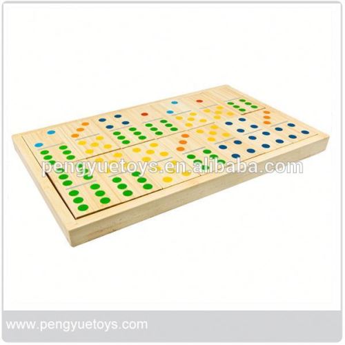 Children Domino Game	,	2013 new Wooden Kids Domino	,	Double nine Wooden Dominoes Set