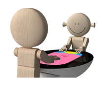 Guided education training device