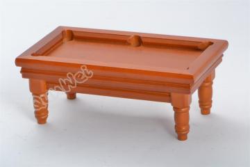 1/12 dollhouse wooden toy pool table