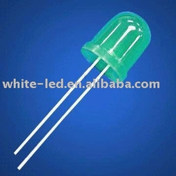 5mm Oval Green LED /super oval led