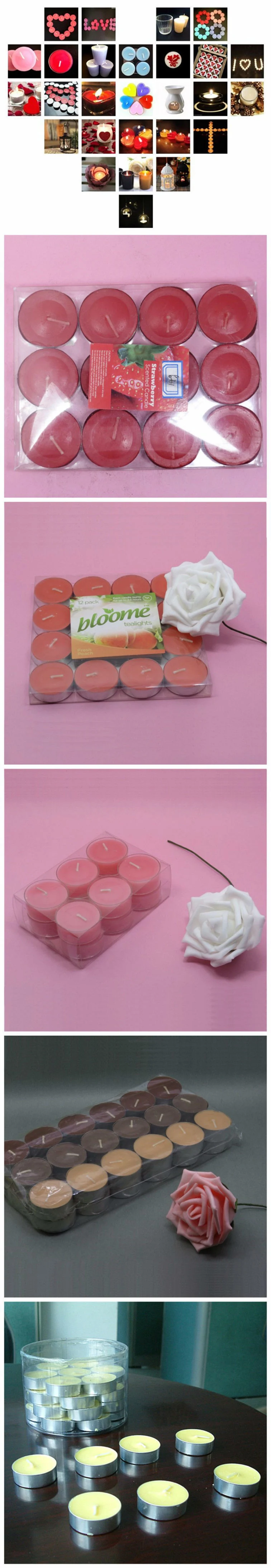 Wedding Doorgift Eco Friendly Color Tea Light Candles