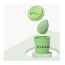 Free Custom Logo Foundation Blending Sponge With Box