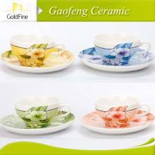 200cc cheap tea cups and saucers from china