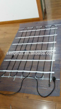 blue solar panel snow melt mat